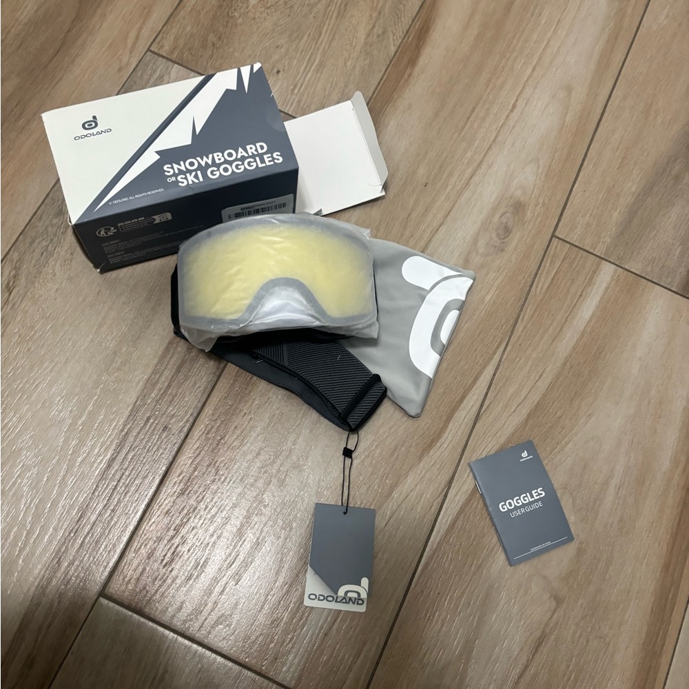 odoland Magnetic interchangeable ski goggles Unis… - image 4